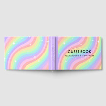 Une année rétro funky pastel arc-en-ciel 1er anniv