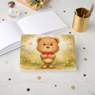 Livre D'or Valentine Bear