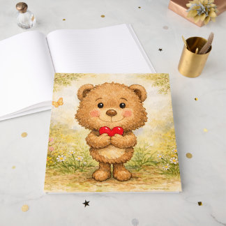 Livre D'or Valentine Bear