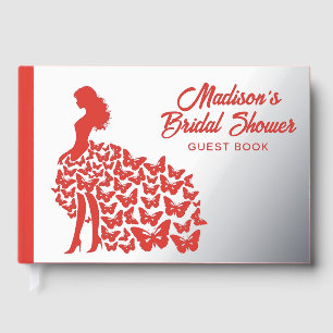 Livre D'or Véritable Foil Elegant Mariée Fête des mariées Arg