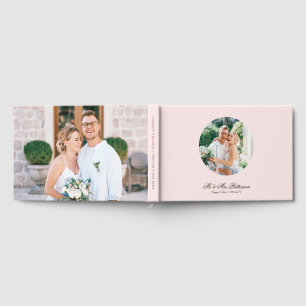 Livre D'or Véritable Foil Photo Simple Personnalisé Mariage r
