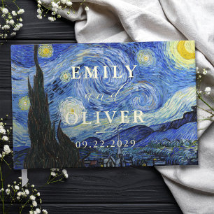 Livre D'or Vincent Van Gogh Mariage de nuit Starry