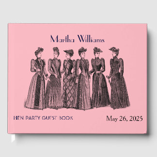 Livre d'or vintage Hen Party