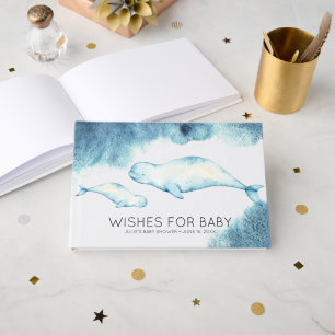 Livre D'or Voeux pour bébé Baby shower Bébé Beluga