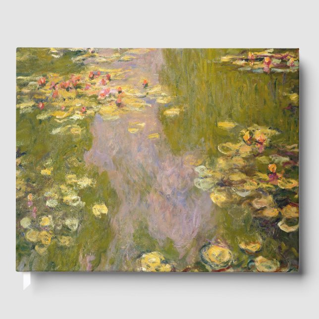 Livre D'or Water Lilies 1919 Claude Monet (Recto)