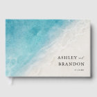 Watercolor Ocean Summer Blue Beach Wedding