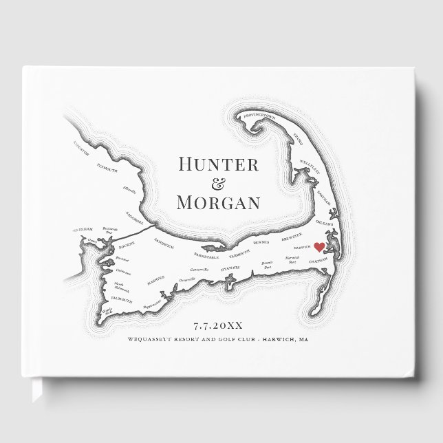 Livre D'or Wequassett Resort Cape Cod Mariage (Recto)