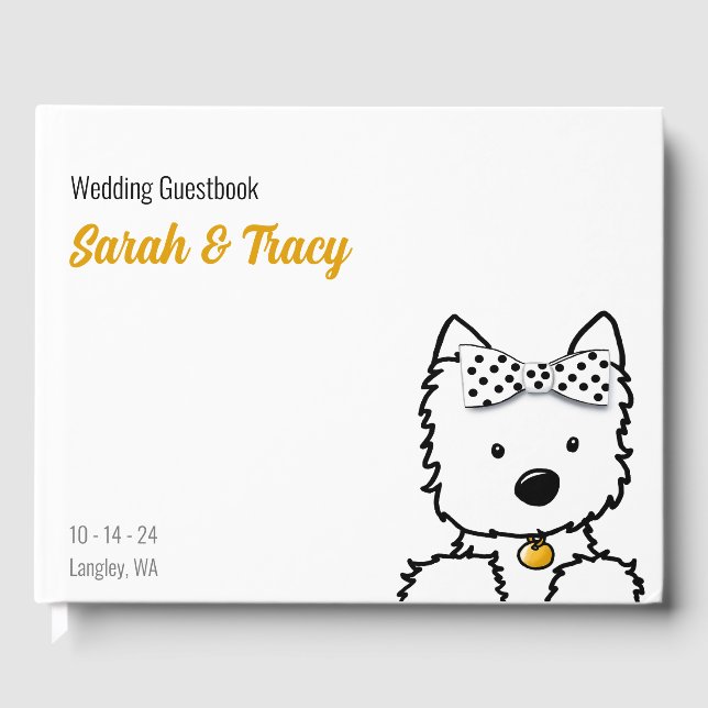 Livre D'or Westie Girl (Recto)