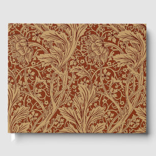 Livre D'or William Morris Arcadia Floral Garden Fleur Classiq