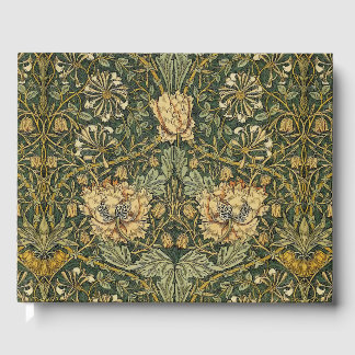 Livre D'or William Morris Honeysuckie Vert Jaune