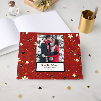 Livre D'or Winter Wedding Guest Book