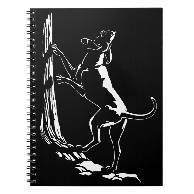 Livre du journal Hound Dog Carnet Dog (Devant)