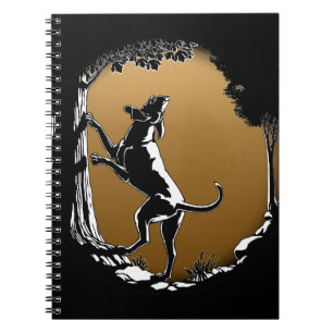 Livre du journal Hound Dog Carnet Dog