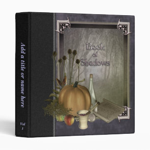Livre naturel de sorcière des ombres 1" classeur