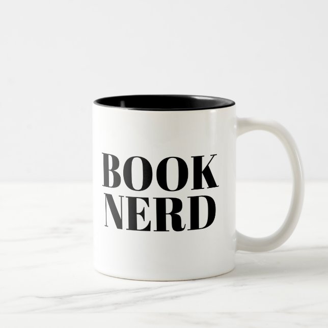 Livre Nerd tasse | Joli livre Lover Slogan Mug (Droit)