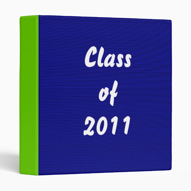 Livre personnalisé de mémoire de classeur d'Avery (Devant/Côté)