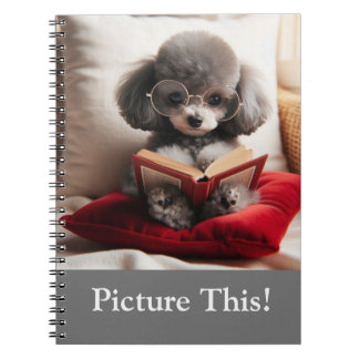 Livre photo adorable de caniche.