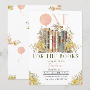 Livre rose Première Invitation anniversaire