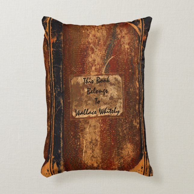 Livre rustique Couverture Coussins Vieux Grunge Li (Devant(Vertical))