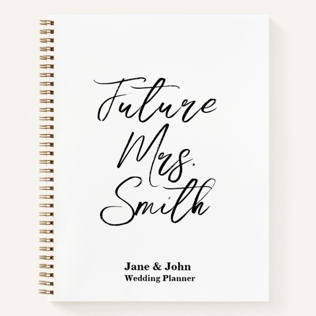 Livre Wedding planner personnalisé (Devant)
