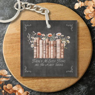 Livres avec Fleurs et Citation sur Tableau Noir