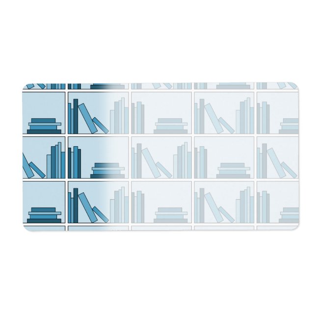 Livres bleus sur Shelf. (Devant)