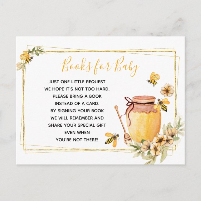 Livres Botaniques D'Abeille Pour Carte De Boîtier  (Devant)