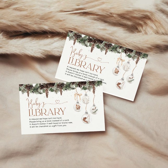 Livres confortables de Noël pour bébé carte de boî (Créateur téléchargé)