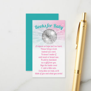 Livres de Baby shower Disco Ball pour cartes pour 