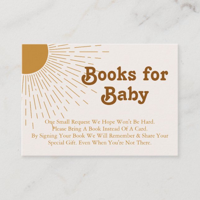 Livres De baby shower Pour Carte Bébé Voici Le Fil (Devant)