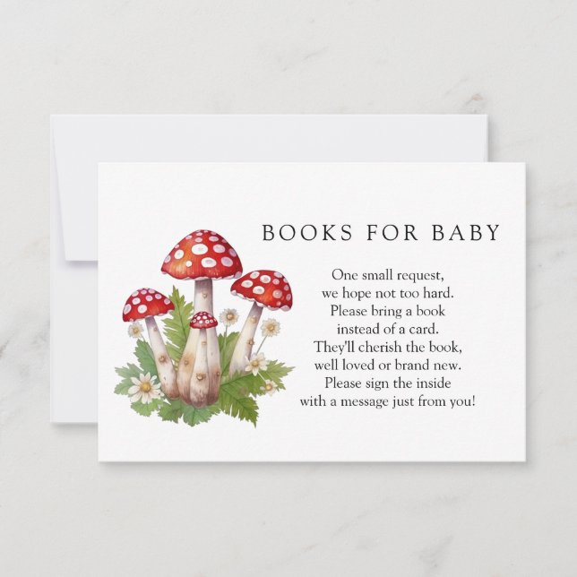 Livres de champignons pour carte de boîtier pour b (Devant)
