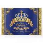 Livres d'or pour Baby Shower Prince Bleu Royal et 