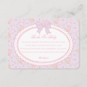 Livres Floraux Vintage Violet pour Invitation de B
