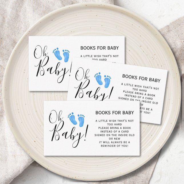 Livres pour bébé garçon's douche boîtier carte (Créateur téléchargé)