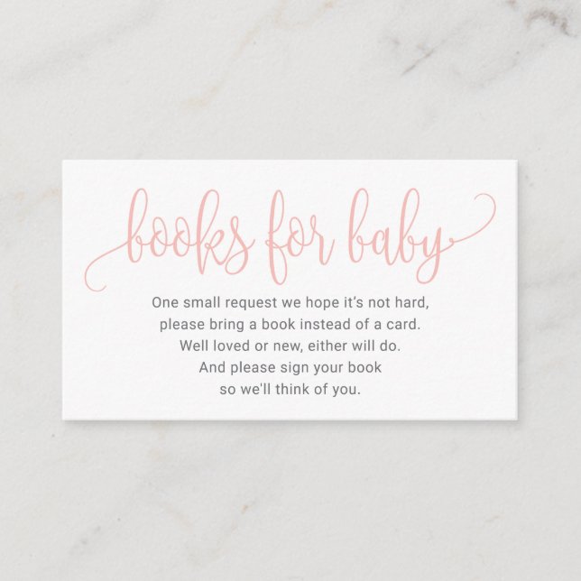 Livres Pour Carte Bébé (Devant)