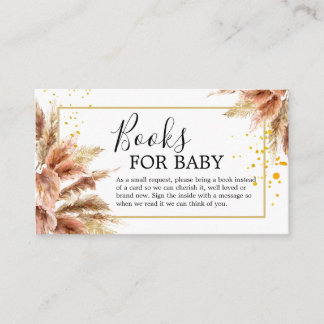 Livres pour carte d'insertion pour bébé