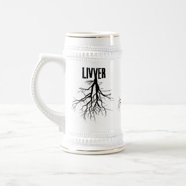 livverstein beer stein (Left)