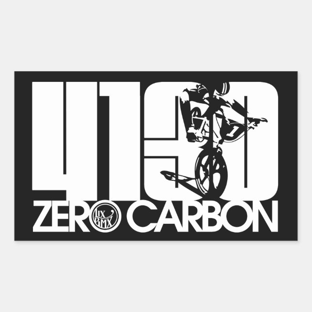 LixBMX ‘4130 - Zero Carbon’ Stickers (Front)