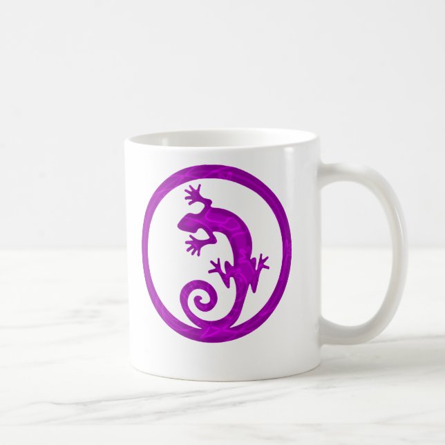 Lizard Art Coffee Mug (Right)