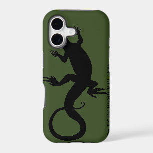 Lizard Art iPhone 5 Case Personalize Retro Reptile