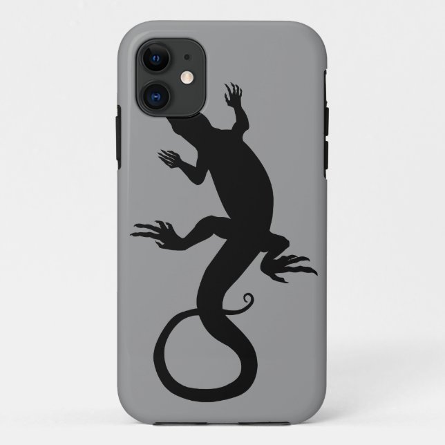 Lizard Art IPhone 5 Case Vintage Reptile Art (Back)