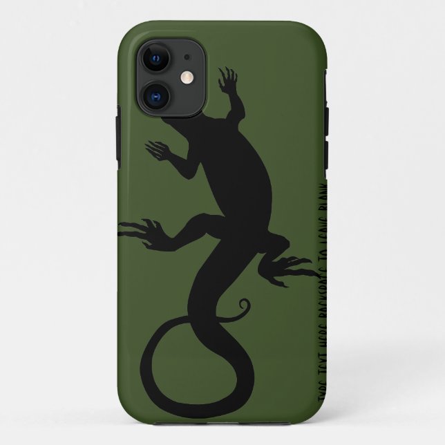 Lizard Art iPhone 5 Coque Personnaliser Retro Rept (Dos)