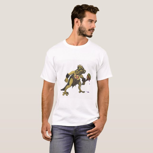 Lizard Barbarian T-Shirt (Front Full)