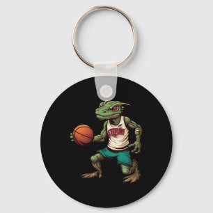 Lizard Basketball  Keychain