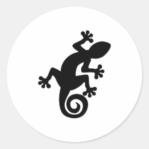 Lizard Classic Round Sticker