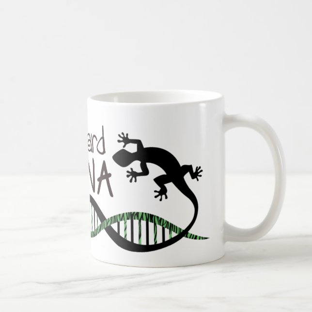 Lizard DNA coffee mug (Right)