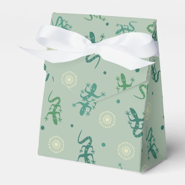 Lizard Favor Box (Front Side)