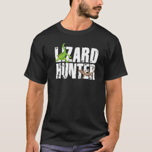 Lizard Hunter Lizzy Summoner Gecko Echsenfan Lizar T-Shirt