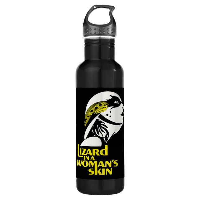 Lizard in a Woman's Skin  710 Ml Water Bottle (Front)