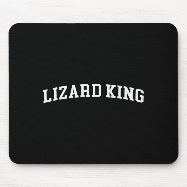 Lizard King  Mouse Pad (Front)